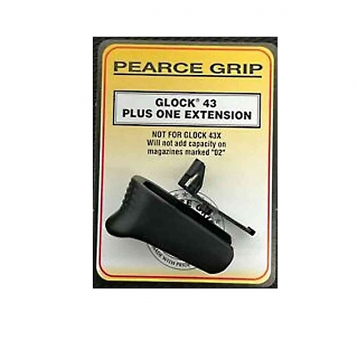 Pearce Grip Glock 43 Plus 1 Extension