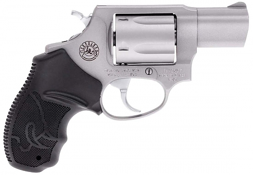 Taurus 605 Standard Single/Double 357 Magnum 2" 5 Black Rubber Stainless